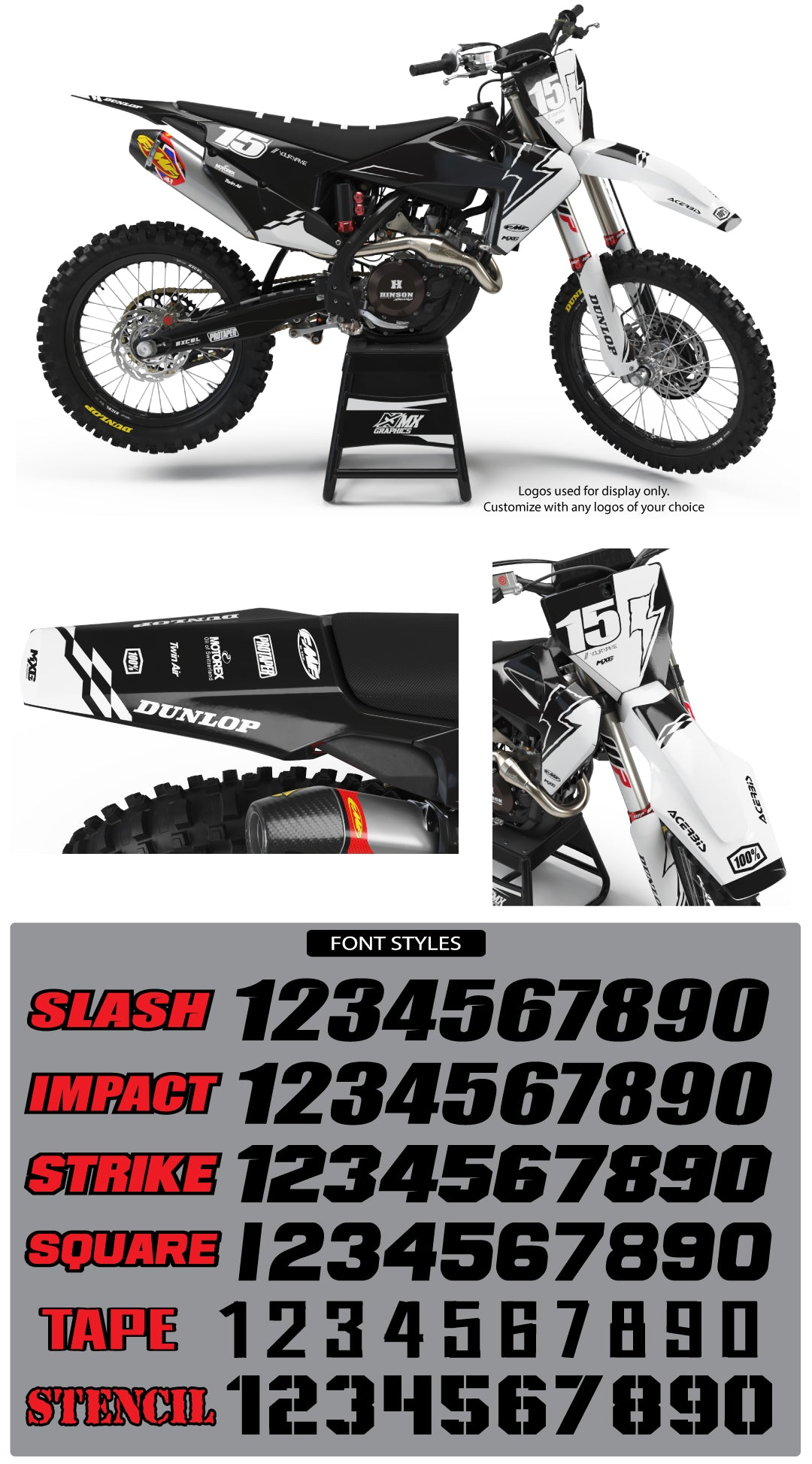 Husqvarna Bolt Graphic Kit