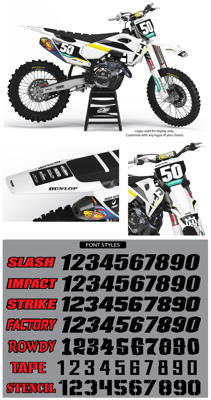 Husqvarna Factory 2.0 Graphic Kit