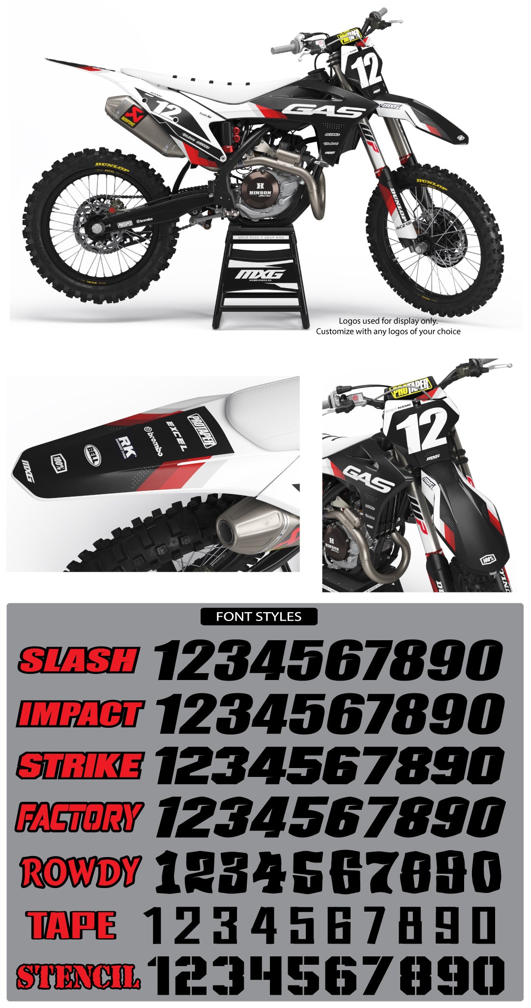 Gas Gas MX16 Graphic Kit