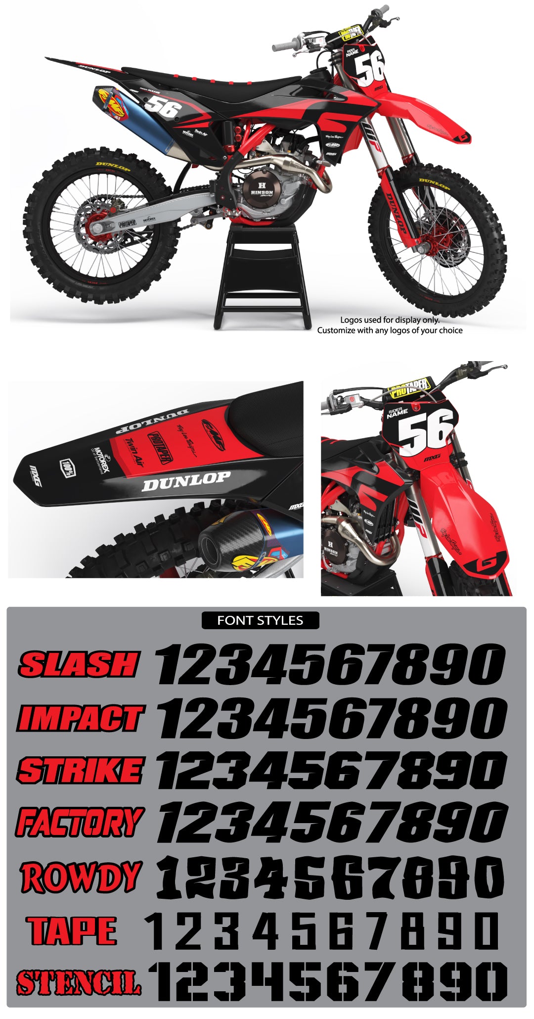 Gas Gas MX5 Series Graphic Kit