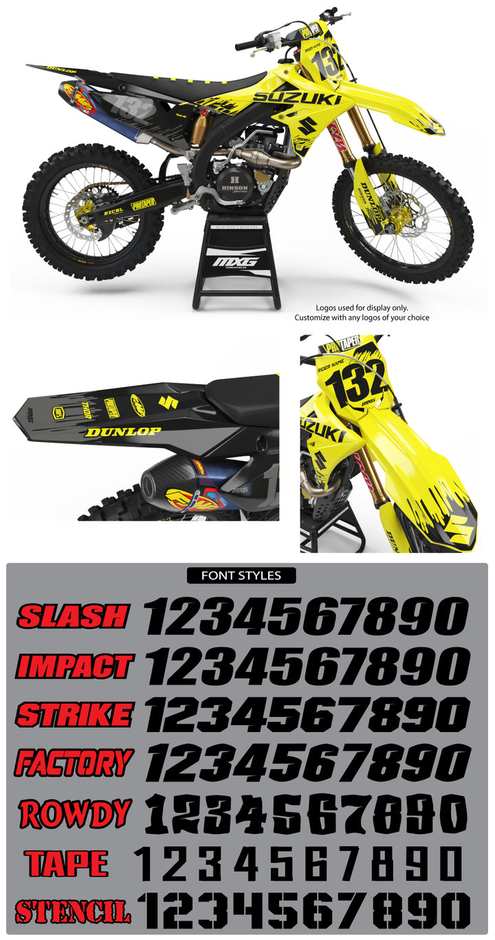 Suzuki MX 17 Graphic Kit
