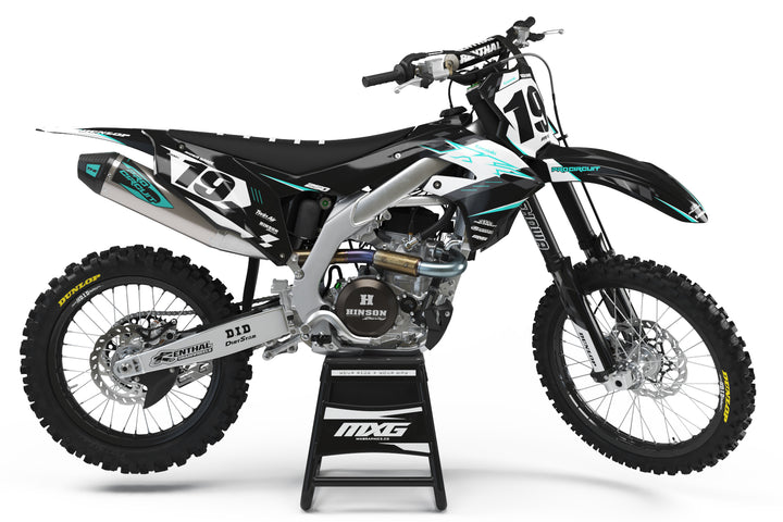 Kawasaki Factory 2.0 Black Graphic Kit
