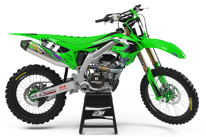 Kawasaki MX18 Graphic Kit
