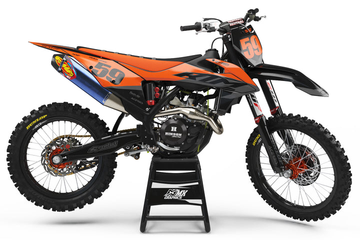 MX23 Graphic Kit Grey