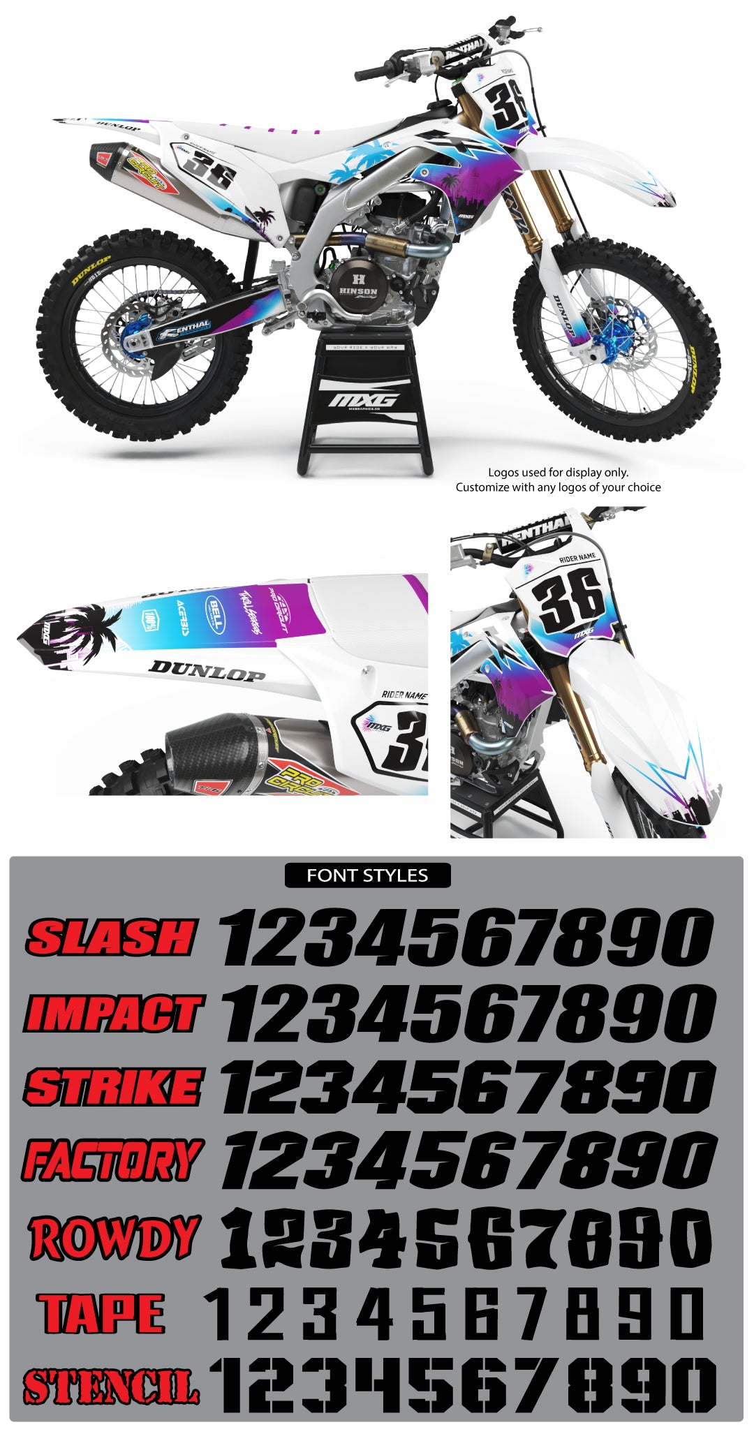 Kawasaki Vacation Graphic Kit