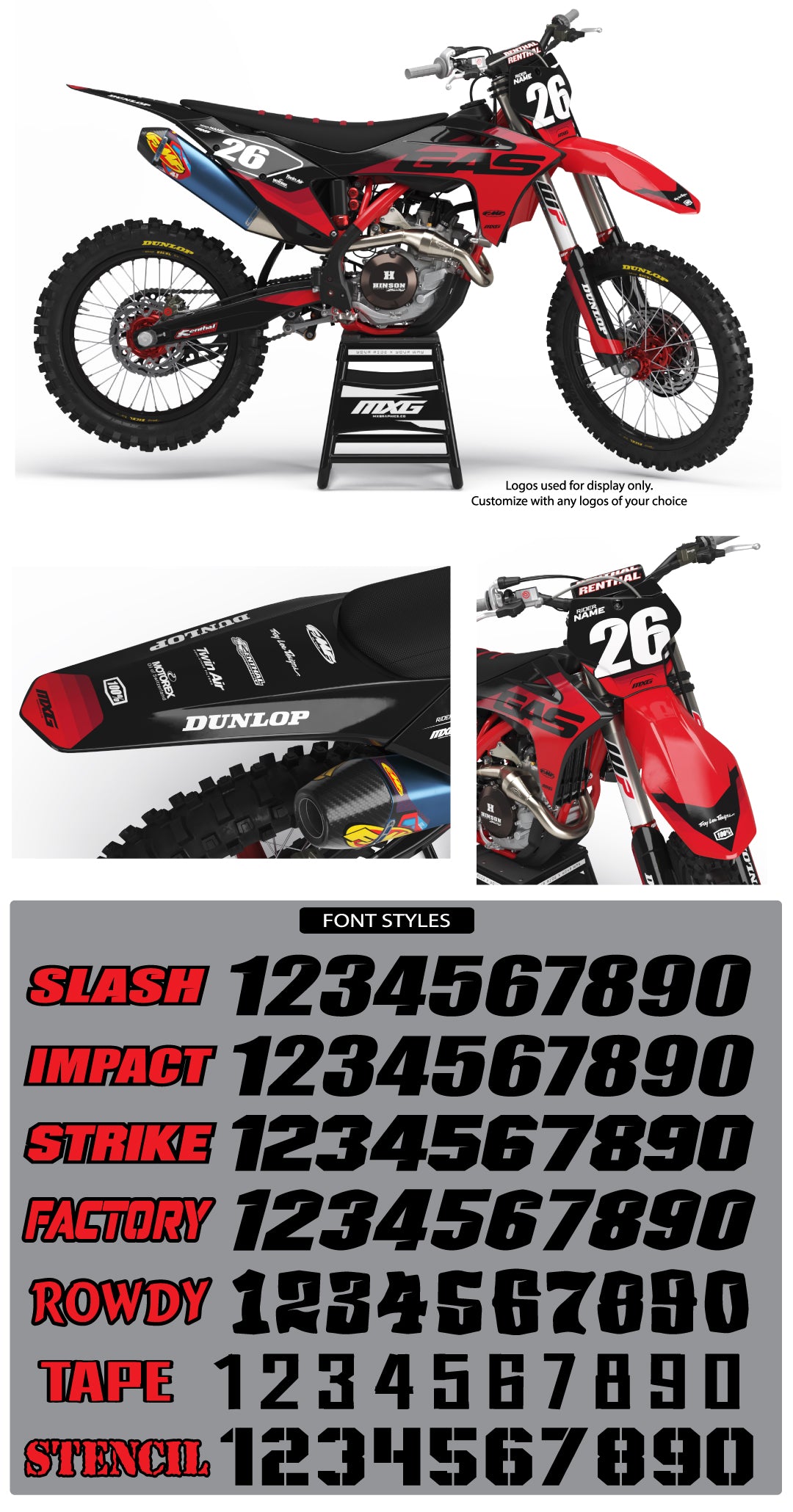 Gas Gas MX15 Graphic Kit