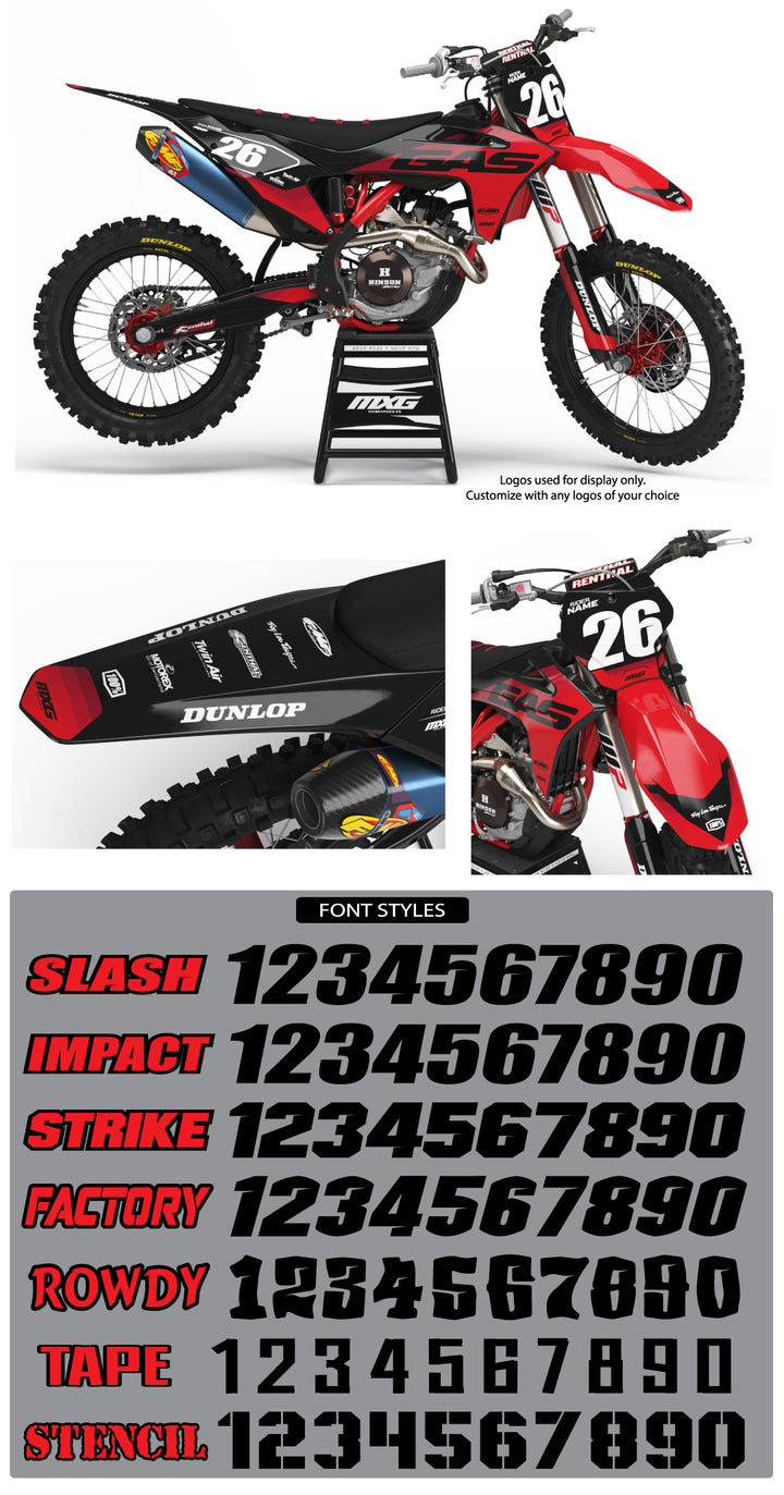 Gas Gas MX15 Graphic Kit