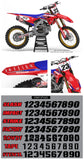 SuperStock Graphic Kit for Honda's