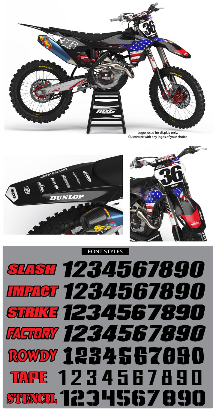 Gas Gas USA Series Graphic Kit