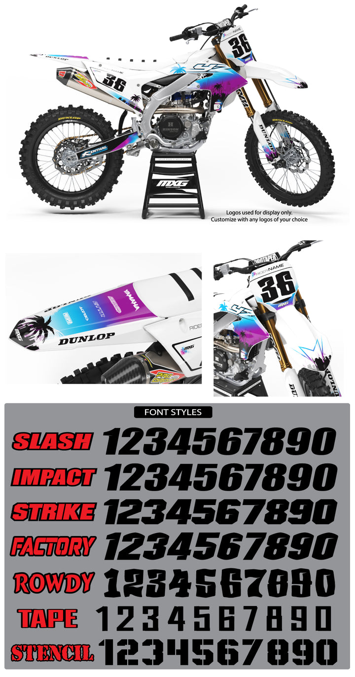 Yamaha Vacation Graphic Kit