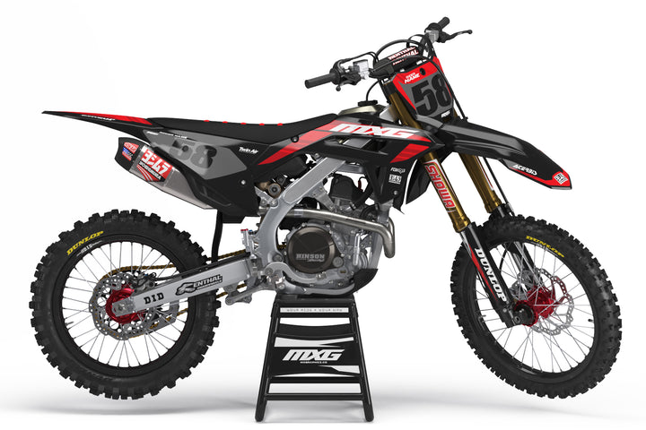 Factory 23 Black Graphic Kit for Honda's