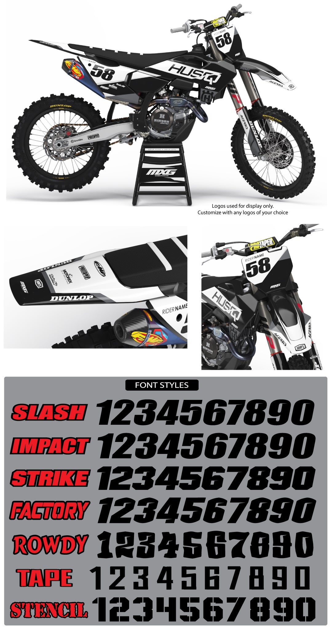 Husqvarna MX 14 Graphic Kit