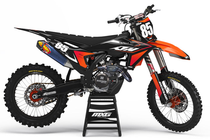 MX20 Orange Graphic Kit for KTM