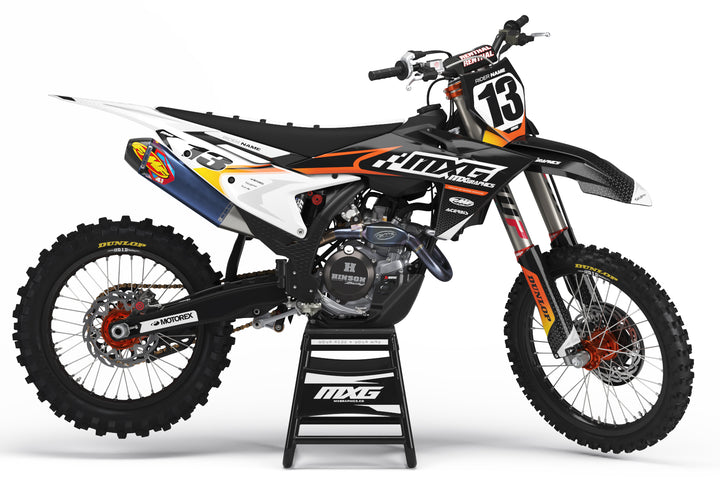MX25 Orange Graphic Kit