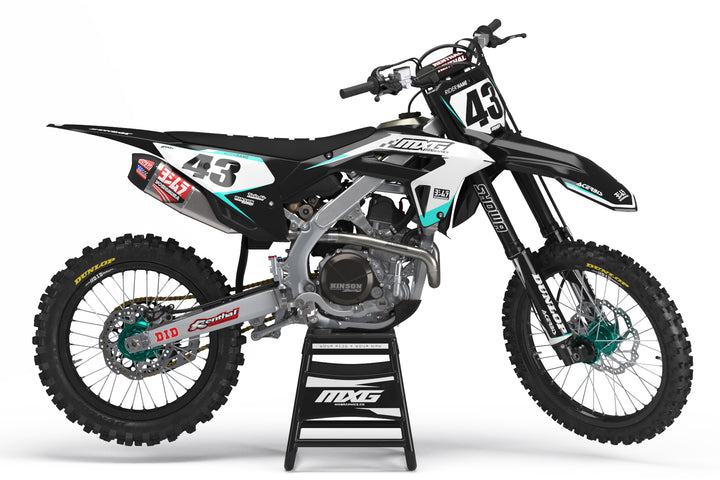 Stock Graphic Kit White for Honda's