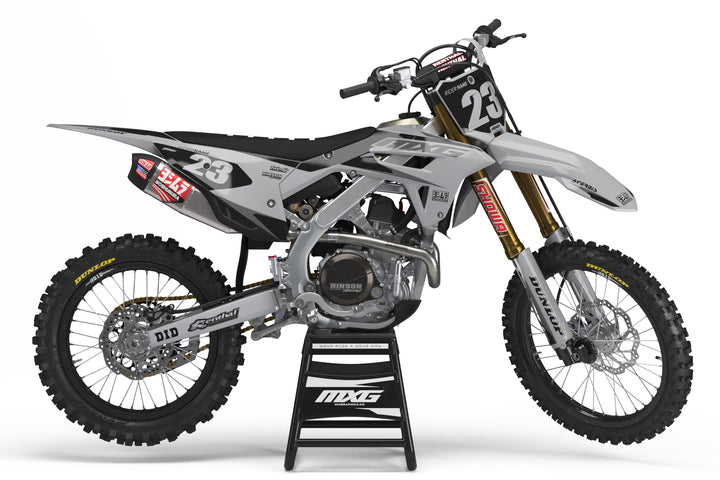 SuperStock Grey Graphic Kit for Honda's