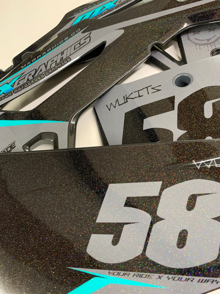Metallic sparkle finish - Background