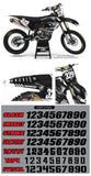 Kawasaki Checkered Graphic Kit