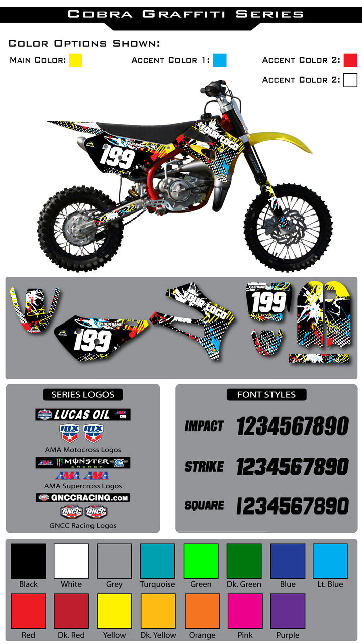 Cobra Graffiti Graphic Kit