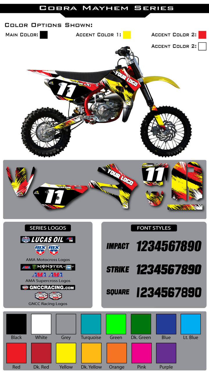Cobra Mayhem Graphic Kit