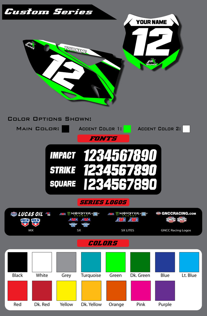 Kawasaki Custom Series Backgrounds