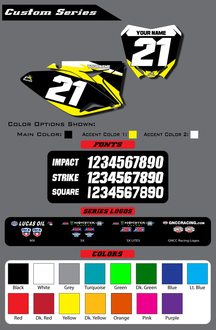 Suzuki Custom Series Backgrounds