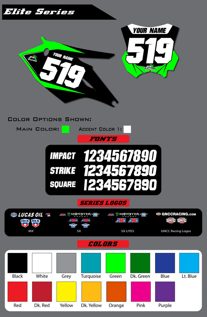 Kawasaki Elite Series Backgrounds