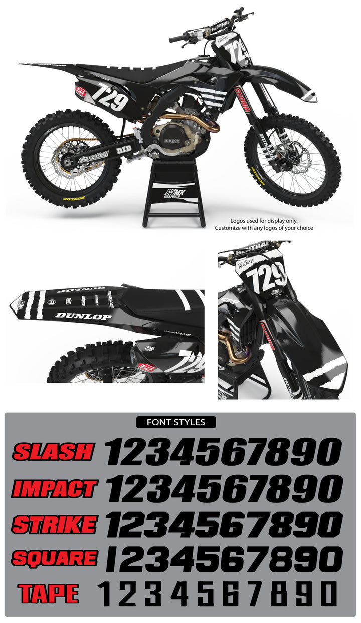 MX2 Graphic Kit for Honda's