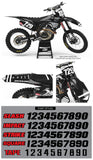 MX2 Graphic Kit for Honda's