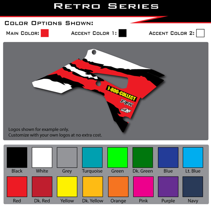 Honda Retro Shroud Graphics