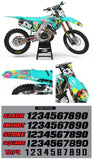 Tropical Series Graphic Kit for Honda's