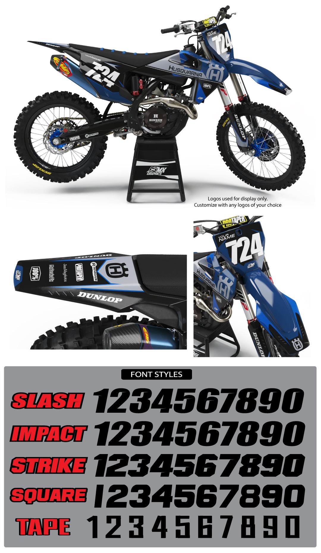 Husqvarna MX 21 Graphic Kit