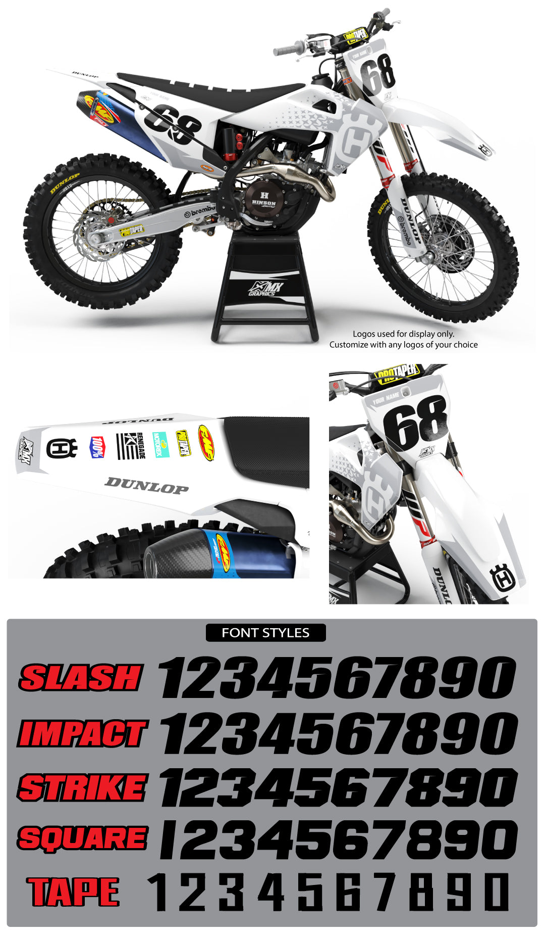Husqvarna MX4 Graphic Kit