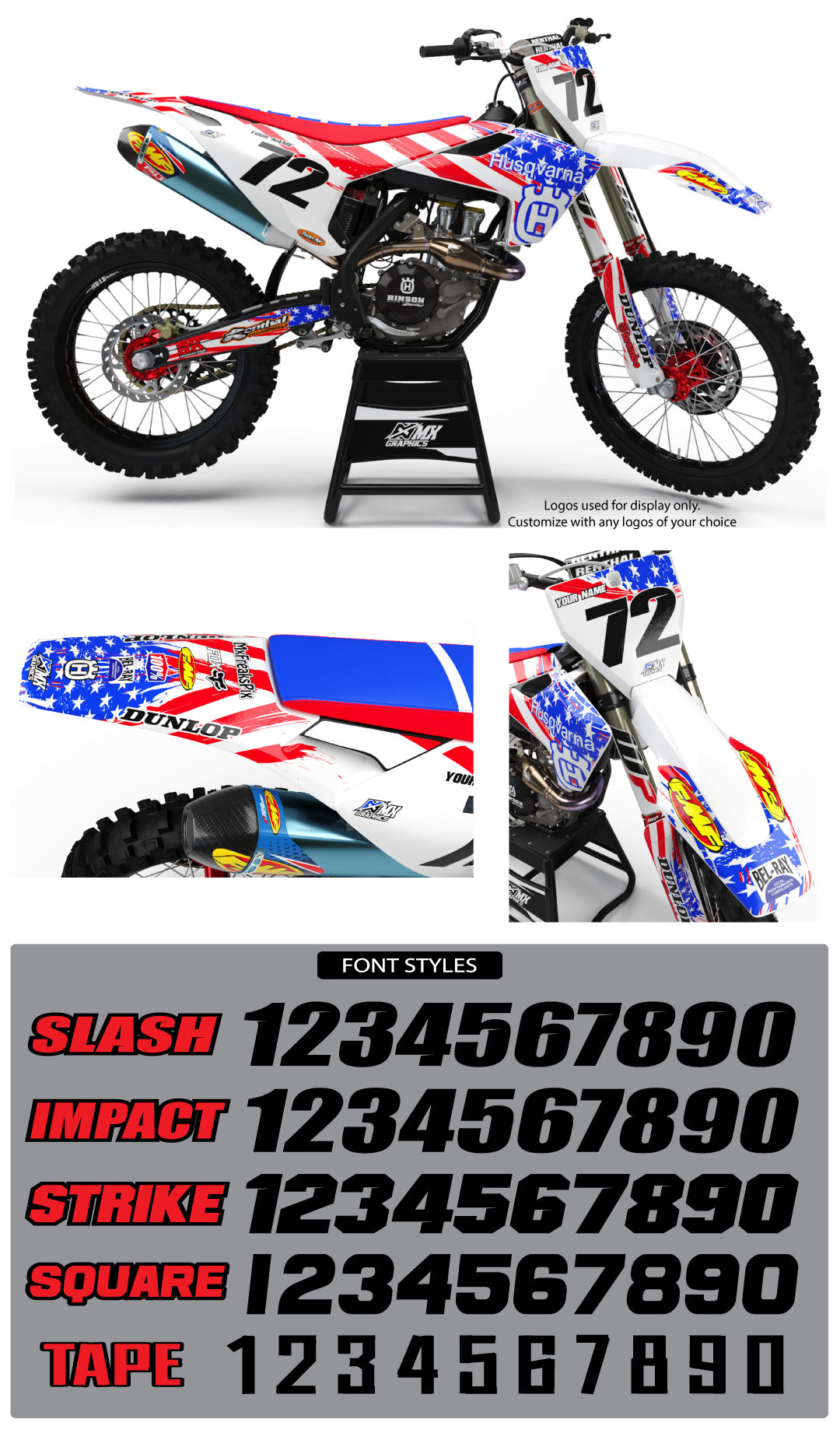 Husqvarna MX 6 Graphic Kit