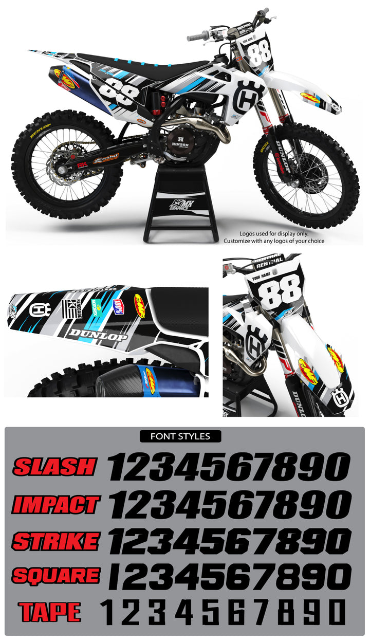 Husqvarna MX 9 Graphic Kit