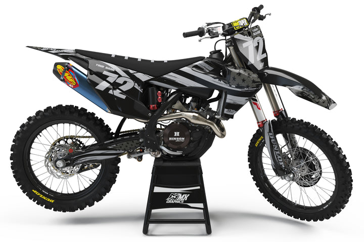 Husqvarna MX 6 Black Graphic Kit