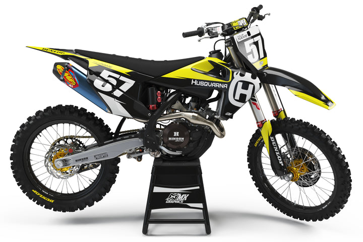Husqvarna Pro Graphic Kit Yellow