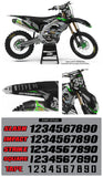 Kawasaki MX12 Grey Graphic Kit