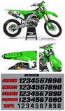 Kawasaki MX27 Graphic Kit