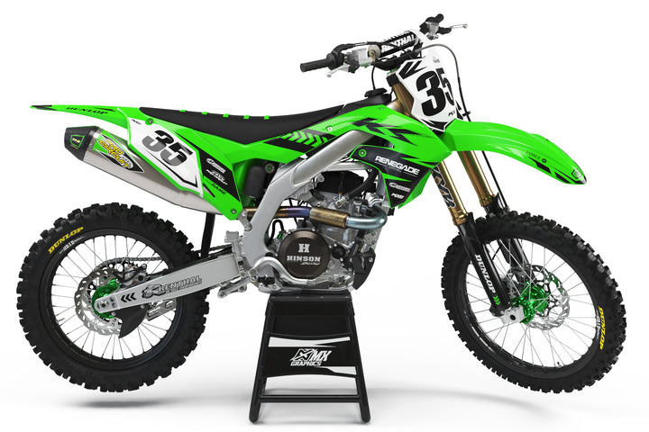 Kawasaki MX12 Graphic Kit