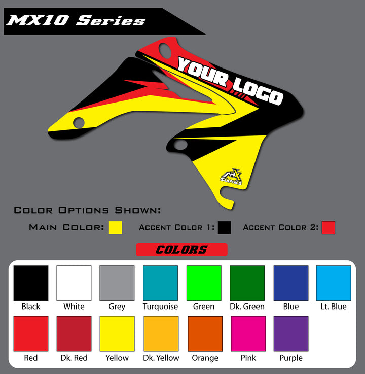 Suzuki MX10 Shroud Graphics