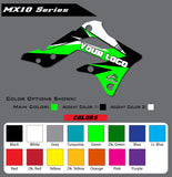 Kawasaki MX10 Shroud Graphics