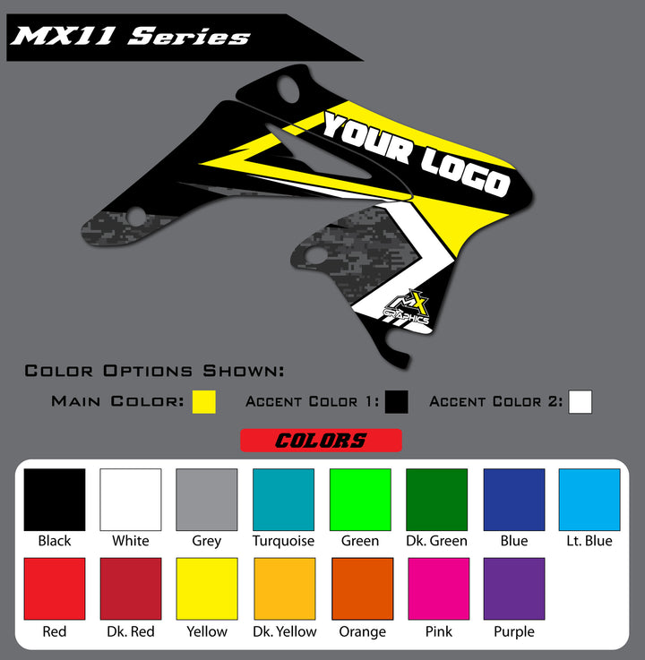Suzuki MX11 Shroud Graphics