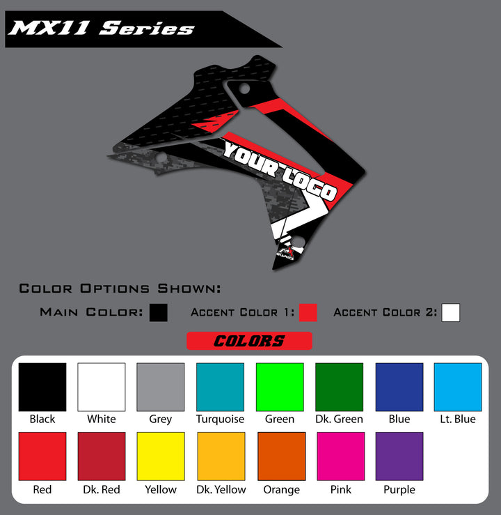 Honda MX11 Shroud Graphics