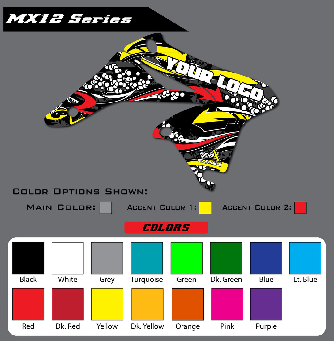 Suzuki MX12 Shroud Graphics