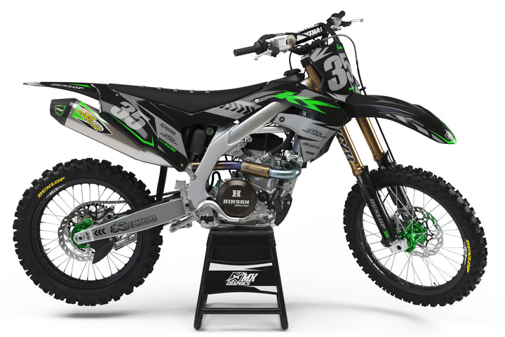 Kawasaki MX12 Grey Graphic Kit