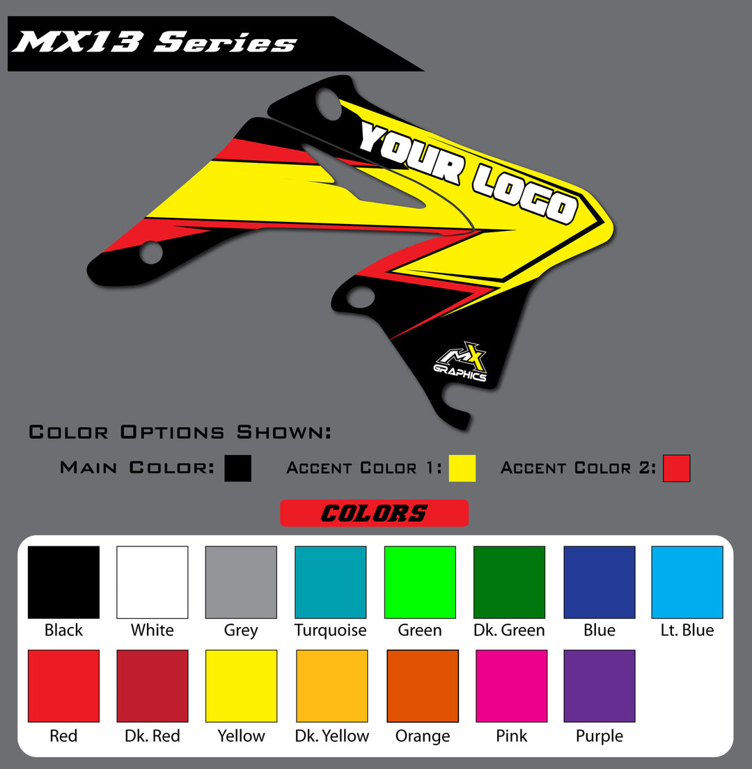 Suzuki MX13 Shroud Graphics