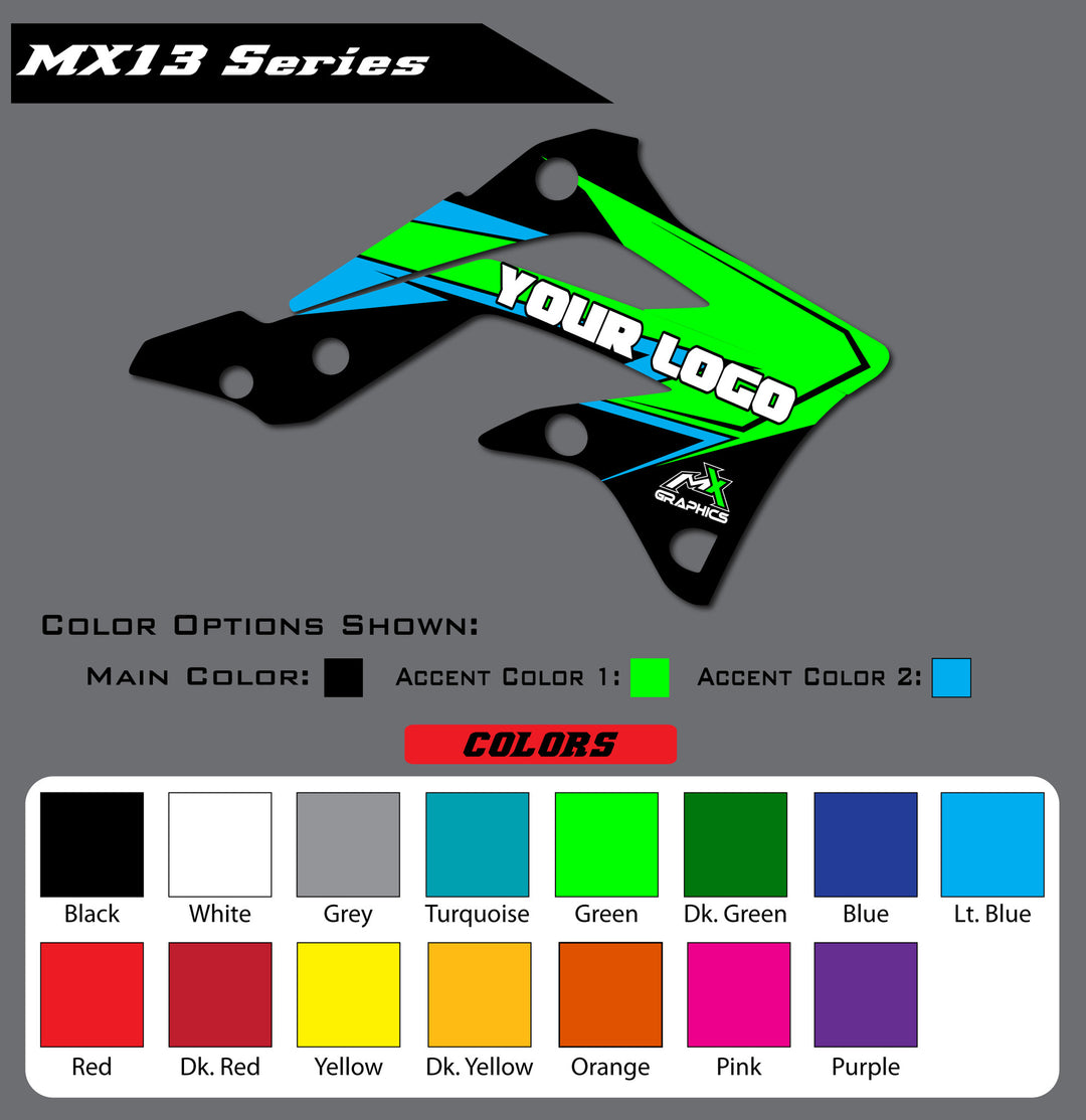 Kawasaki MX13 Shroud Graphics