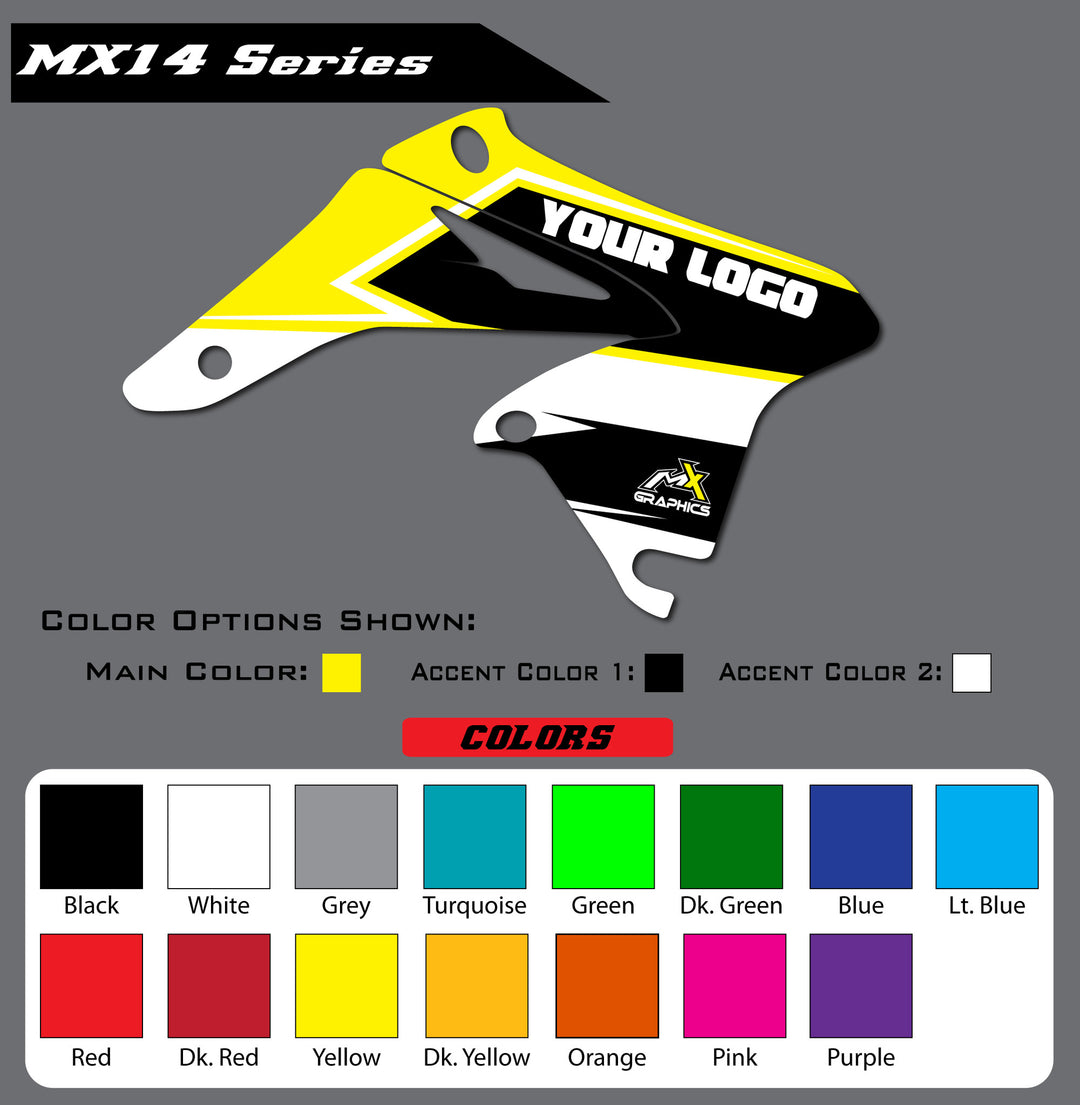 Suzuki MX14 Shroud Graphics