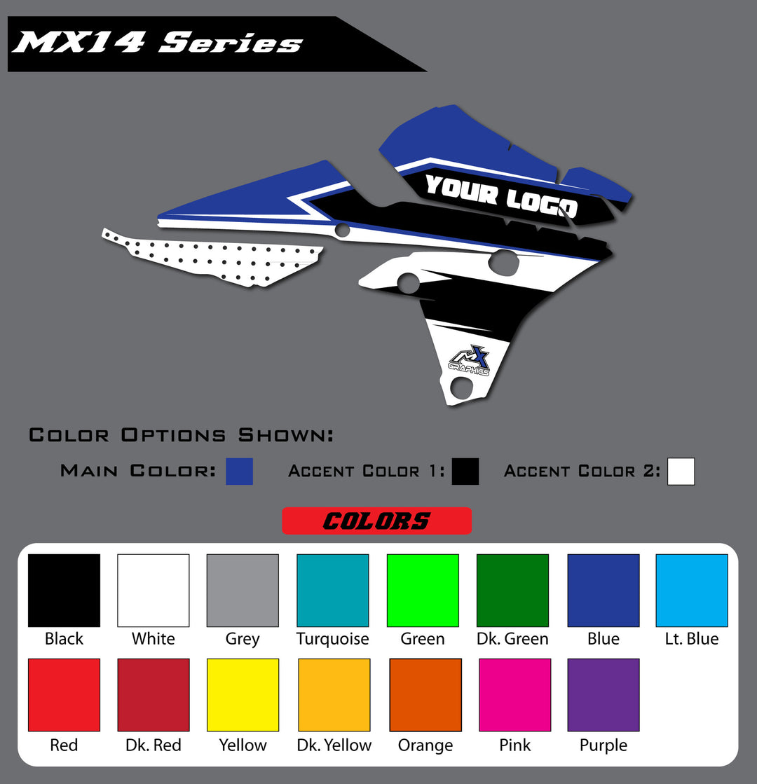 Yamaha MX14 Shroud Graphics